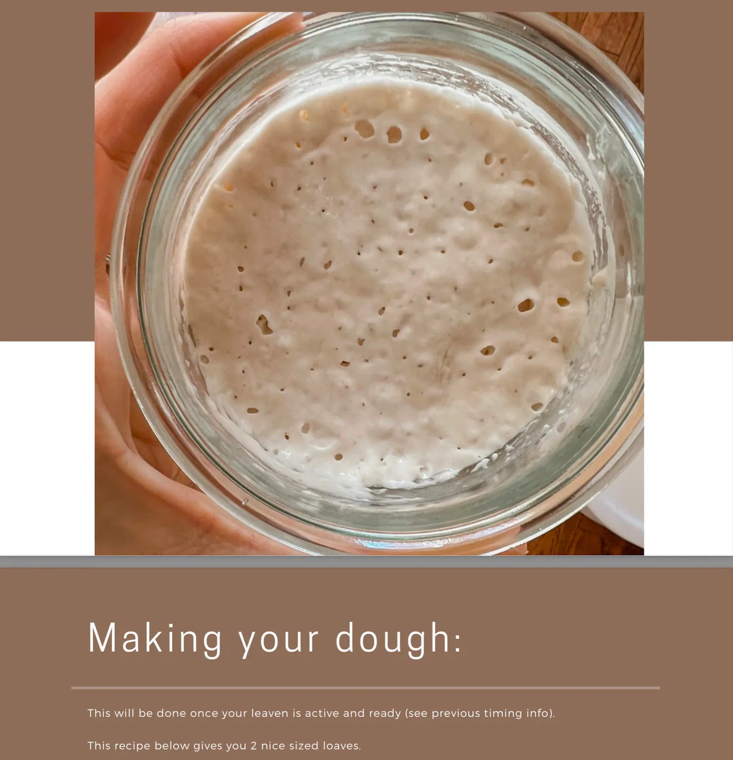 DIGITAL SOURDOUGH RECIPE GUIDE – Printable Recipe File – Sourdough Starter Guide – 16 Pages Recipe Pdf – Detailed Bread Recipe – Digital Download